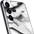 Black and White Marble Ink Galaxy S22 Plus Skin